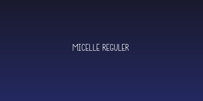 Micelle Reguler Social Header