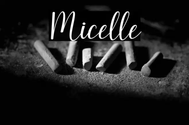 Micelle Font examples