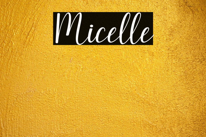 Micelle Example 3