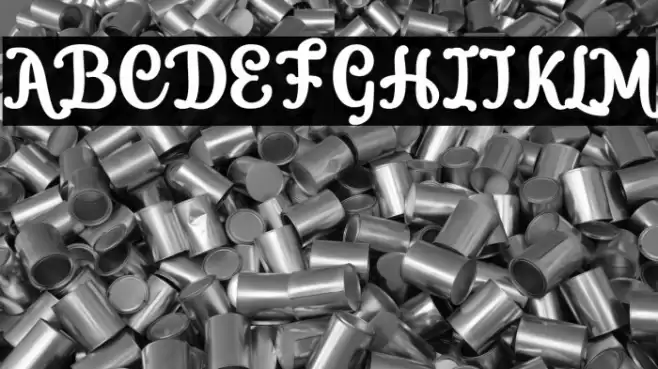 Micfloral personal use Font examples