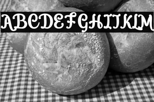 Micfloral personal use Font examples