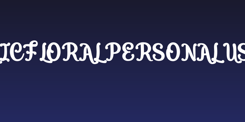 Micfloral personal use Social Header