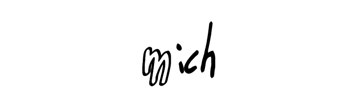 Mich  免费字体下载