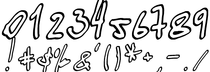 Mich Font OTHER CHARS