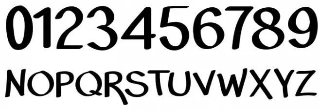 Michael Marker Lite Regular フォント その他の文字