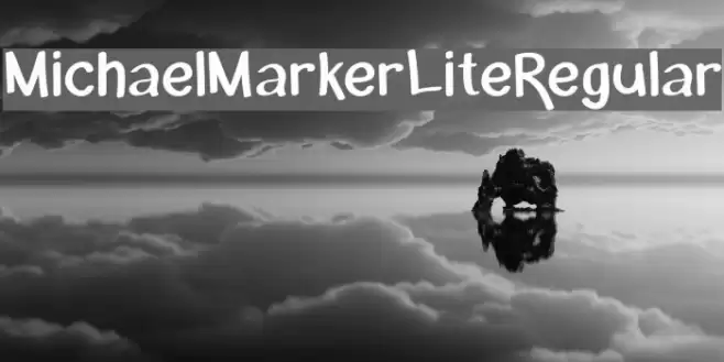 MichaelMarkerLite-Regular Polices examples