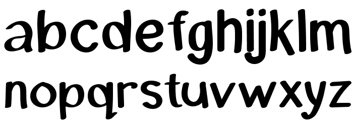 MichaelMarkerLite-Regular Font LOWERCASE