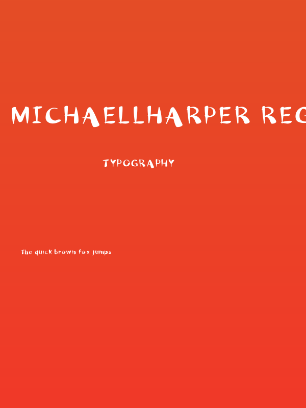 Michaellharper Regular Poster