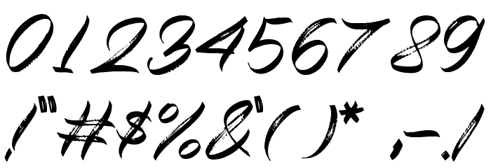 Michaello Font OTHER CHARS