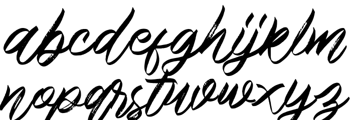 Michaello Font LOWERCASE