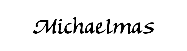 Michaelmas  免费字体下载