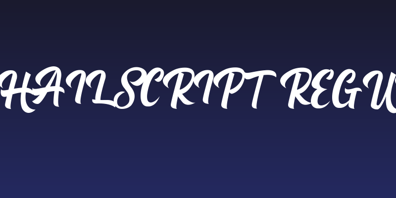 Michail Script  Regular Social Header