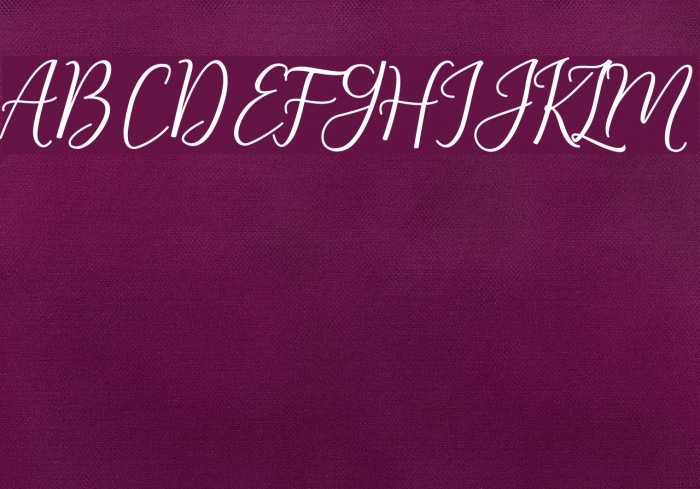 Michel Flow Font examples