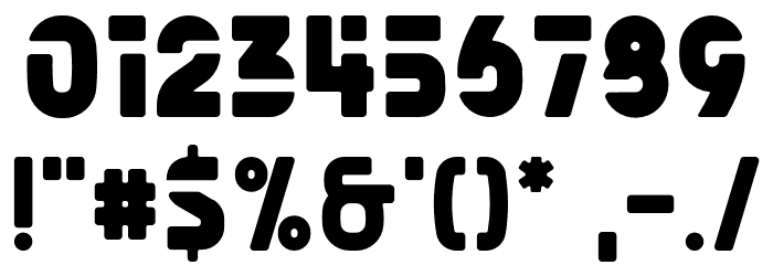 MichelangeloFREE Font OTHER CHARS