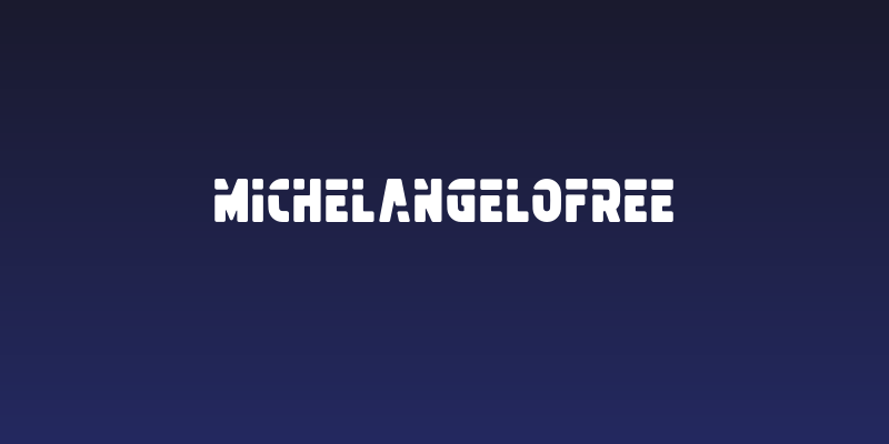 MichelangeloFREE Social Header