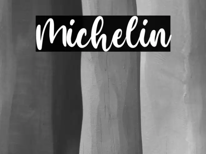 Michelin Font examples