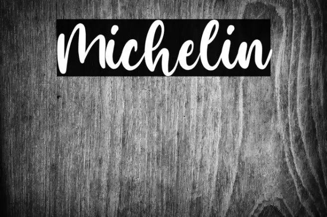 Michelin Font examples