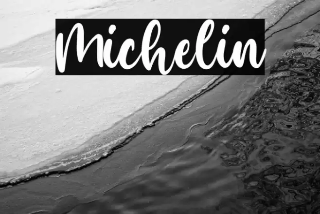 Michelin Font examples
