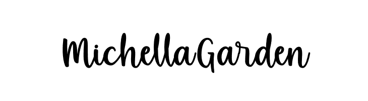 Michella Garden  font caratteri gratis