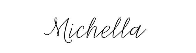Michella  Frei Schriftart Herunterladen