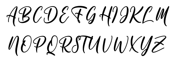 Michellate Font UPPERCASE