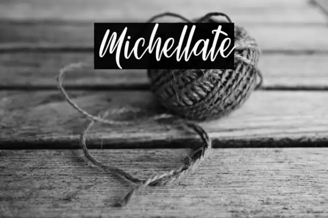 Michellate خط examples