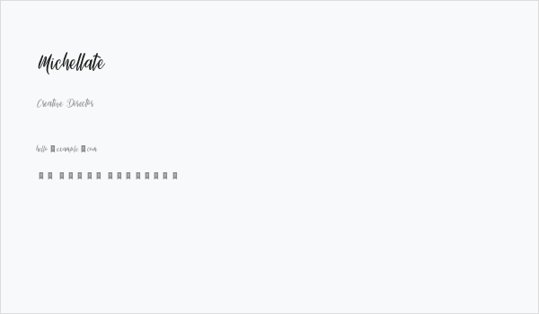 Michellate Business Card