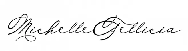 Michelle Fellicia  Frei Schriftart Herunterladen