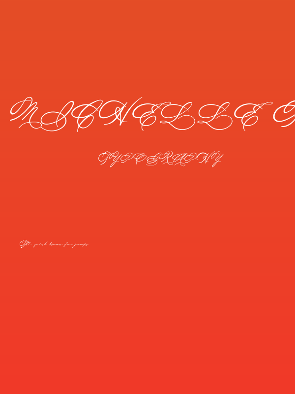 Michelle Fellicia Poster