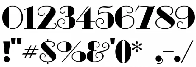 MichelleFLF-Bold Font OTHER CHARS