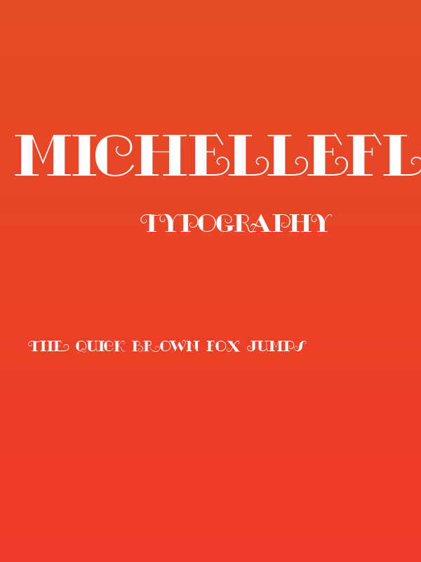 MichelleFLF-Bold Poster