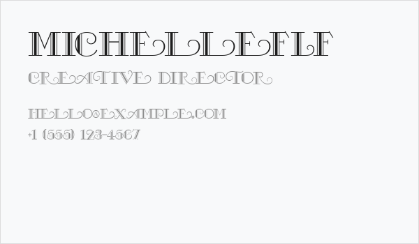 MichelleFLF Business Card