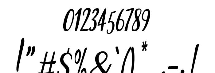 MichelleStineScript Font OTHER CHARS