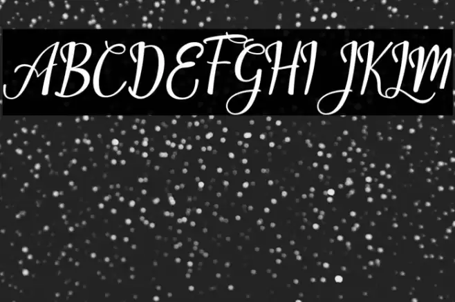 MichelleStineScript Caratteri examples