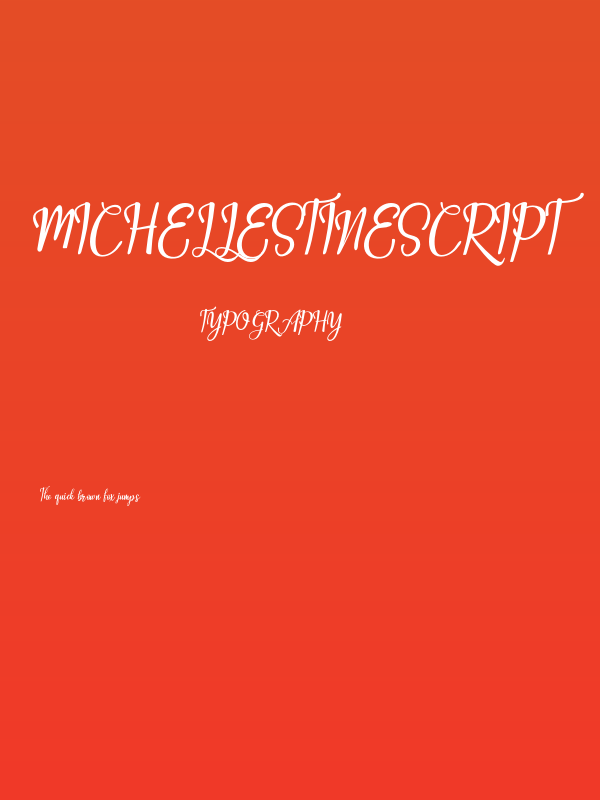 MichelleStineScript Poster