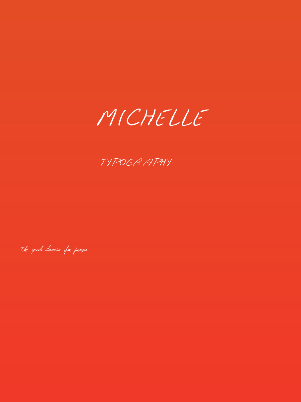 Michelle Poster