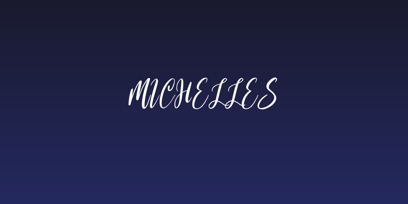 Michelles Social Header