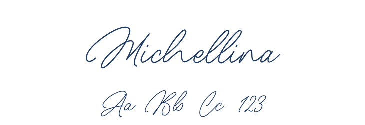 Michellina Font Preview
