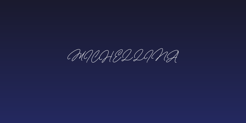Michellina Social Header