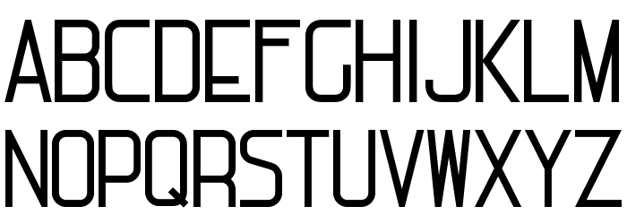 Michelucci Font LOWERCASE