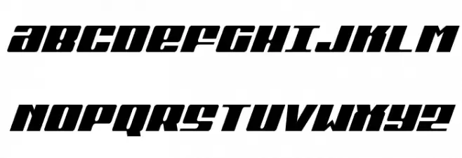 Michigan Condensed Italic Шрифта ВЕРХНИЙ