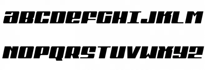 Michigan Condensed Semi-Italic Fuentes MAYÚSCULAS