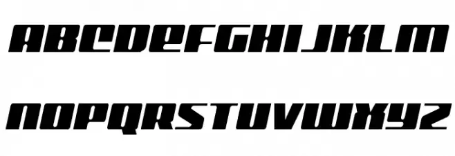Michigan Condensed Semi-Italic خط أحرف صغيرة