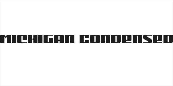 Michigan Condensed Logo