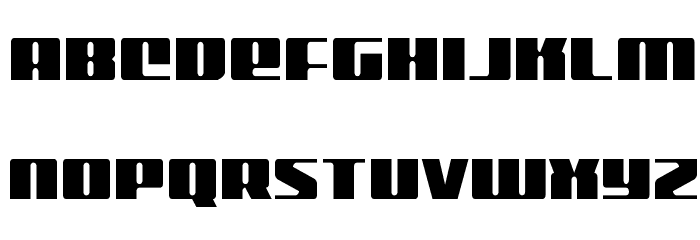 Michigan Condensed Font LOWERCASE