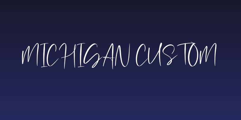 Michigan Custom Social Header