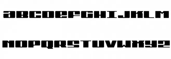 Michigan Expanded Schriftart Groß