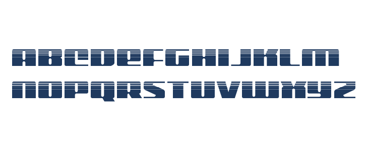 Michigan Halftone Lowercase