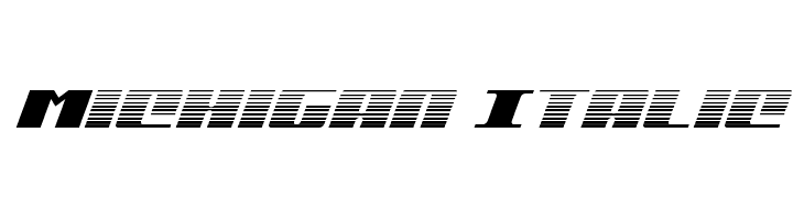 Michigan Italic  नि: शुल्क फ़ॉन्ट्स डाउनलोड