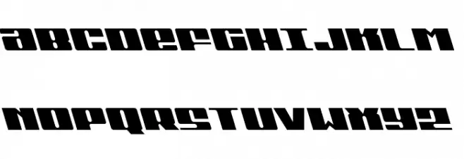Michigan Leftalic Шрифта ВЕРХНИЙ
